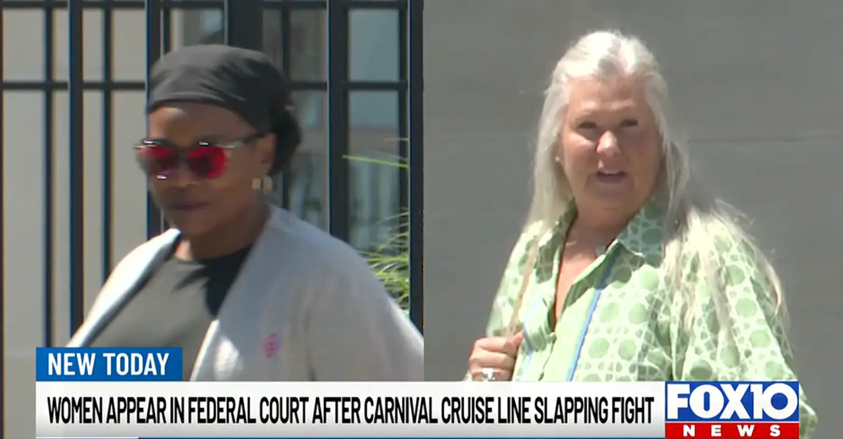 The pair became involved in a slapping fight (Fox 10 News)