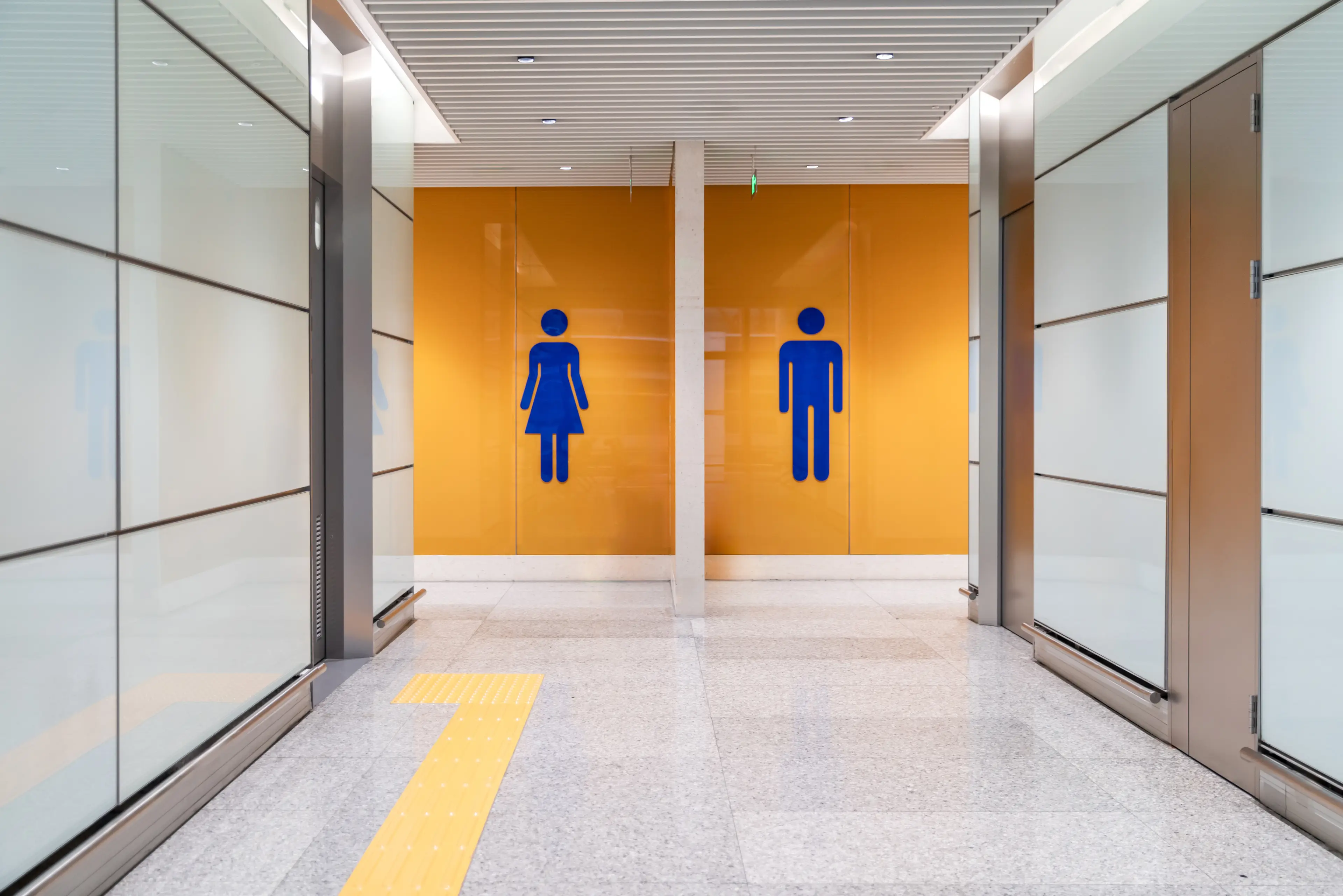 Beth Bourne protested transgender women using the female changing rooms in schools (Lu ShaoJi/Getty)