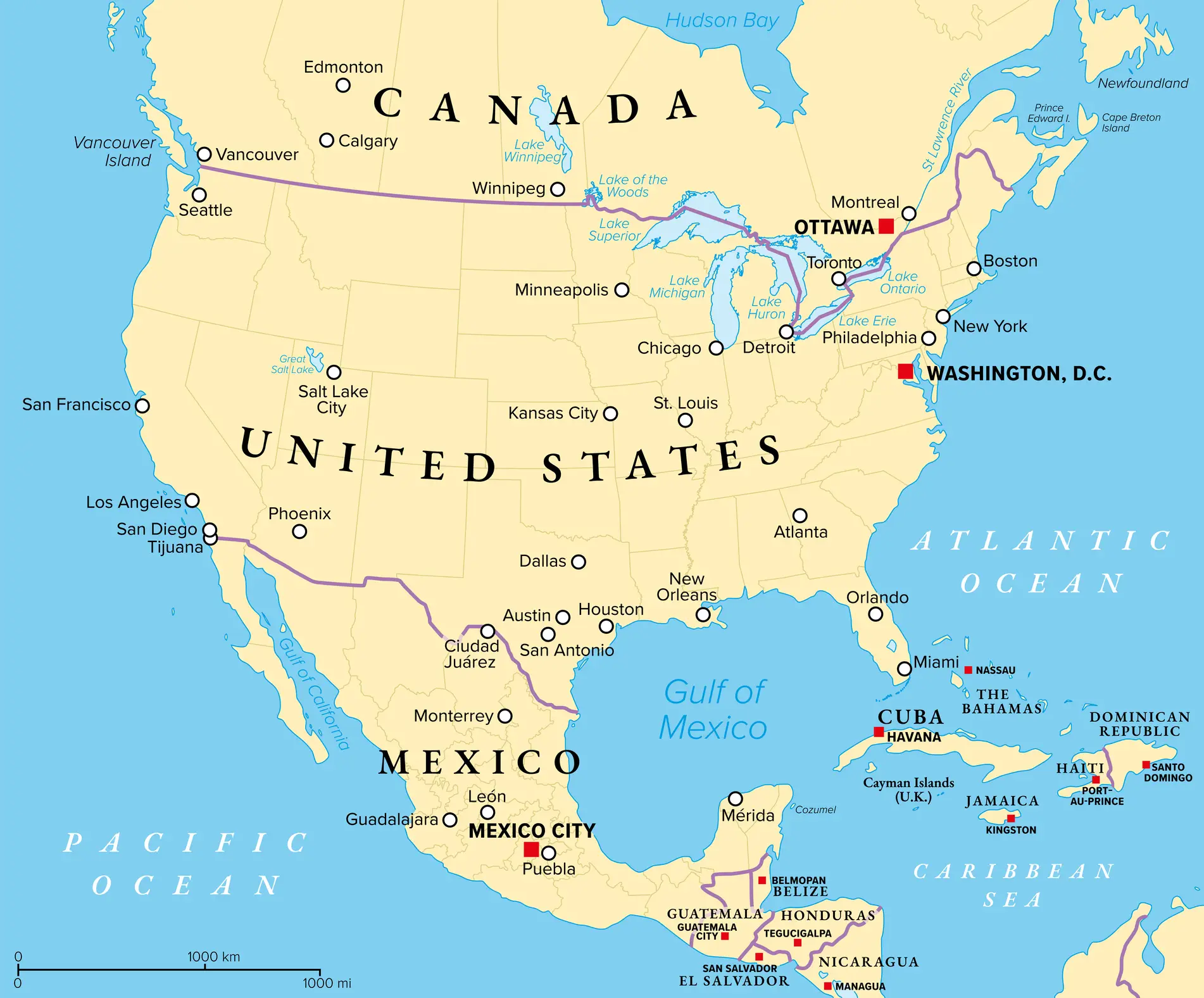 Trump has suggested changing the names of both neighbouring oceans (PeterHermesFurian)
