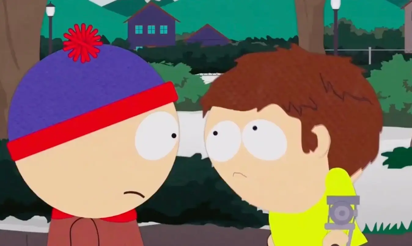 Jimmy educates Stan about the impact toilet paper has on the environment.