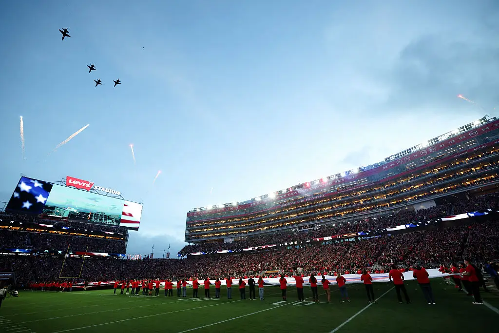 This year's Super Bowl takes place at Levi's Stadium, Santa Clarita, California (Ezra Shaw/Getty Images)