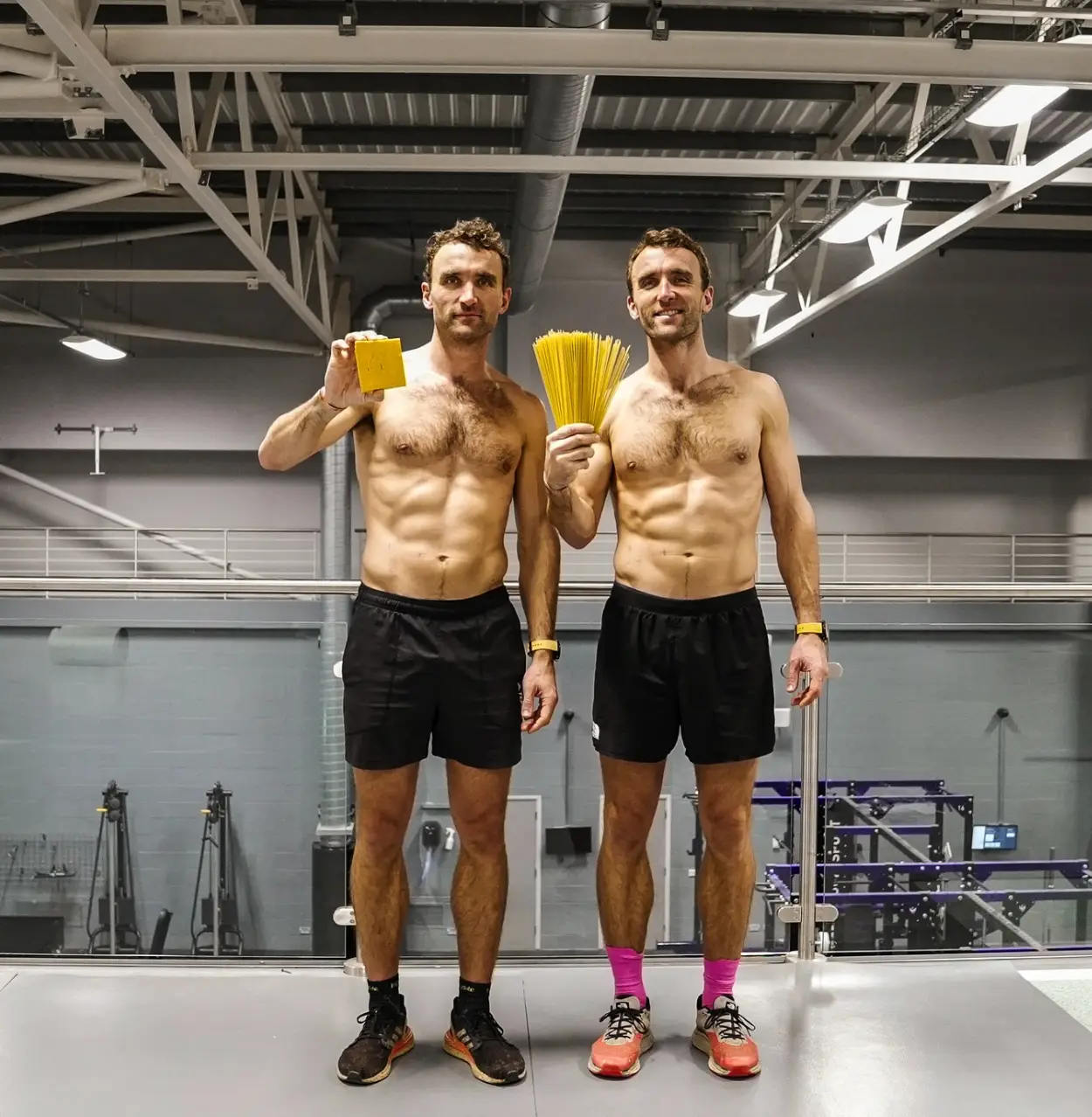 The identical twins took on separate diets (Instagram/@theturnertwiins)