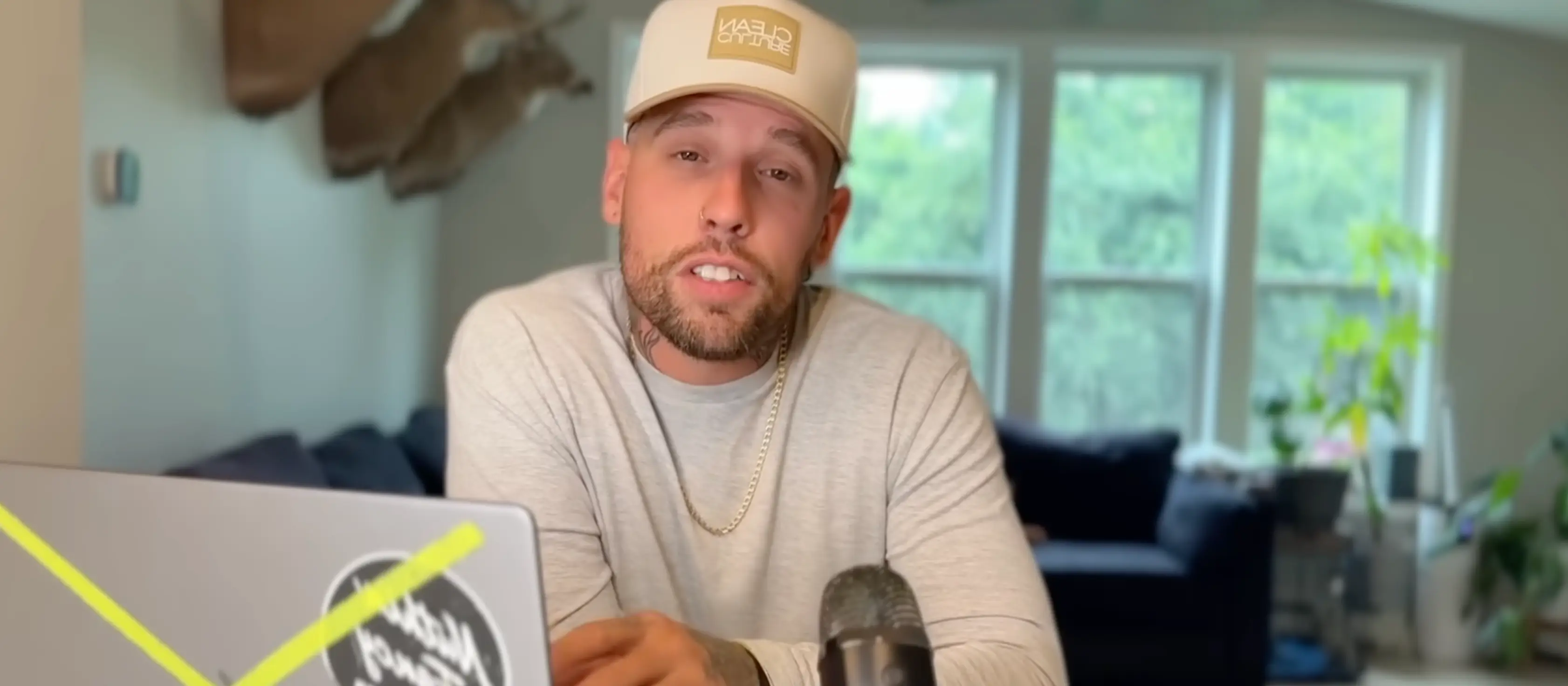 Corey has opened up on his own experience with alcohol addiction (Corey Warren/YouTube)