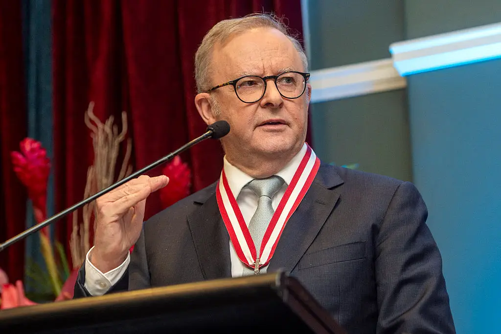Anthony Albanese has issued an apology (Leon LORD/AFP via Getty Images)