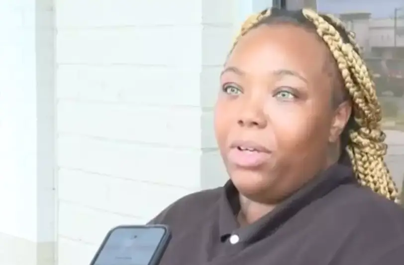 The 25-year-old often works 12+ hour shifts to provide for her three children (WACH Fox 57)