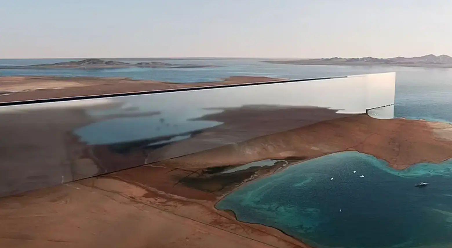 Mock up of part of the structure.