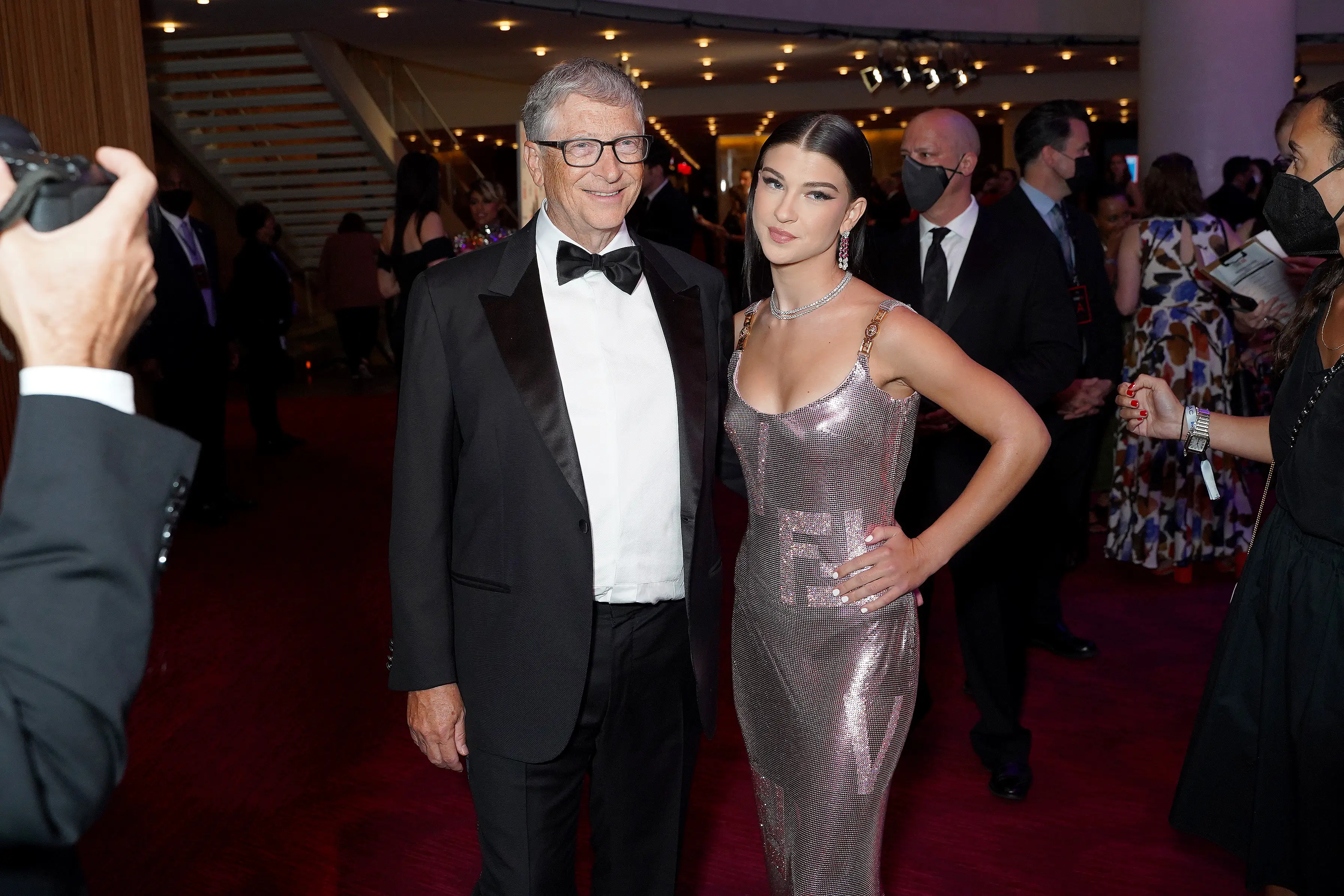 Phoebe Gates spoke about what it was like when she brought boys home to her father (Sean Zanni/Patrick McMullan via Getty Images)