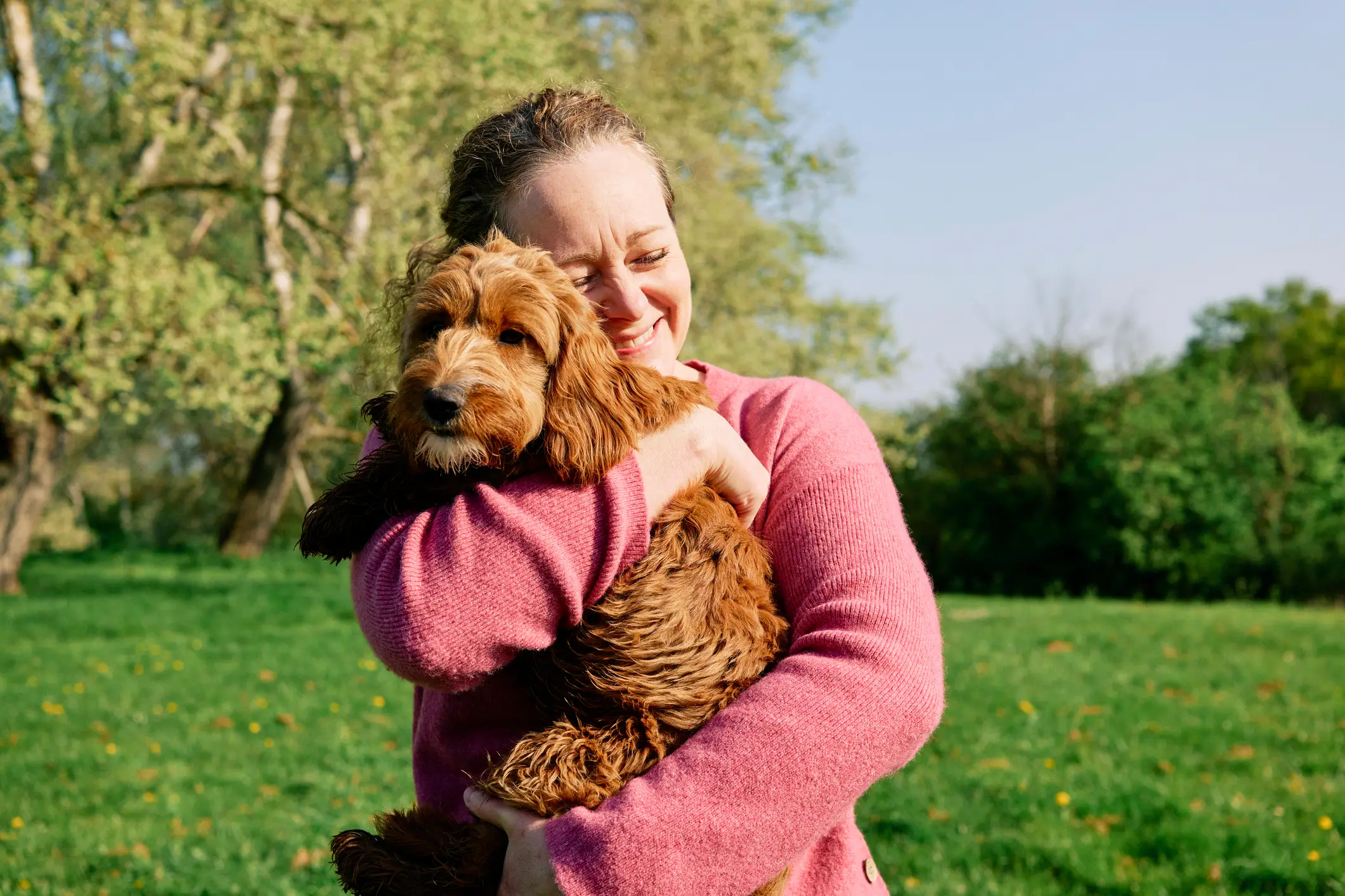 Dogs will sometimes mimic their owner's accent as a way of bonding. (Gary Yeowell/Getty Stock)