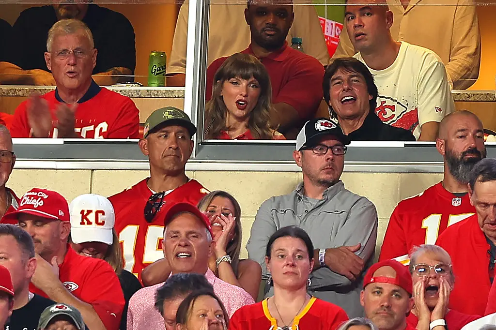 Cruise was recently seen with Swift at a Kansas City Chiefs game (Photo by David Eulitt/Getty Images)