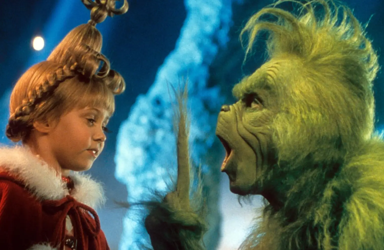 Carrey played the Grinch in 2000 (Universal Pictures)