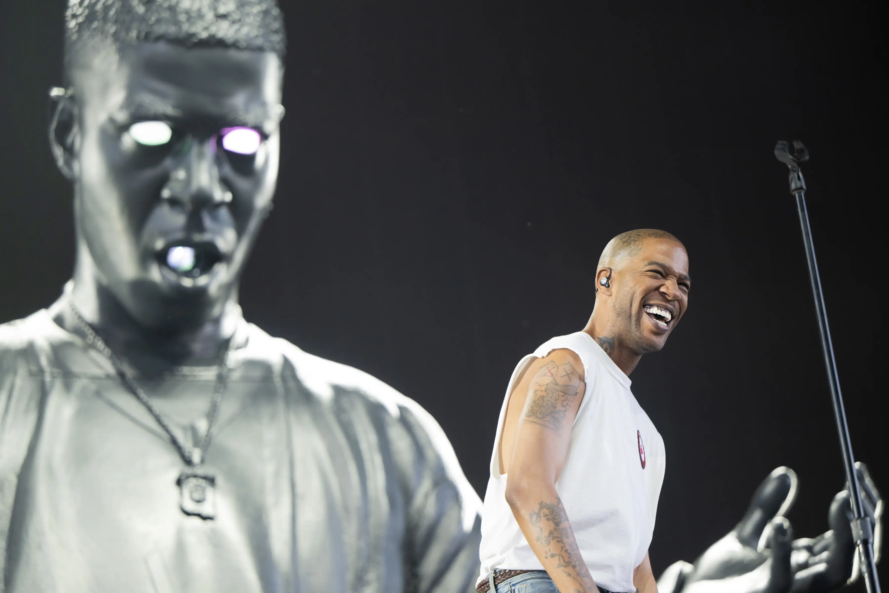 Kid Cudi's set was cut short (Scott Dudelson/Getty Images for Coachella)