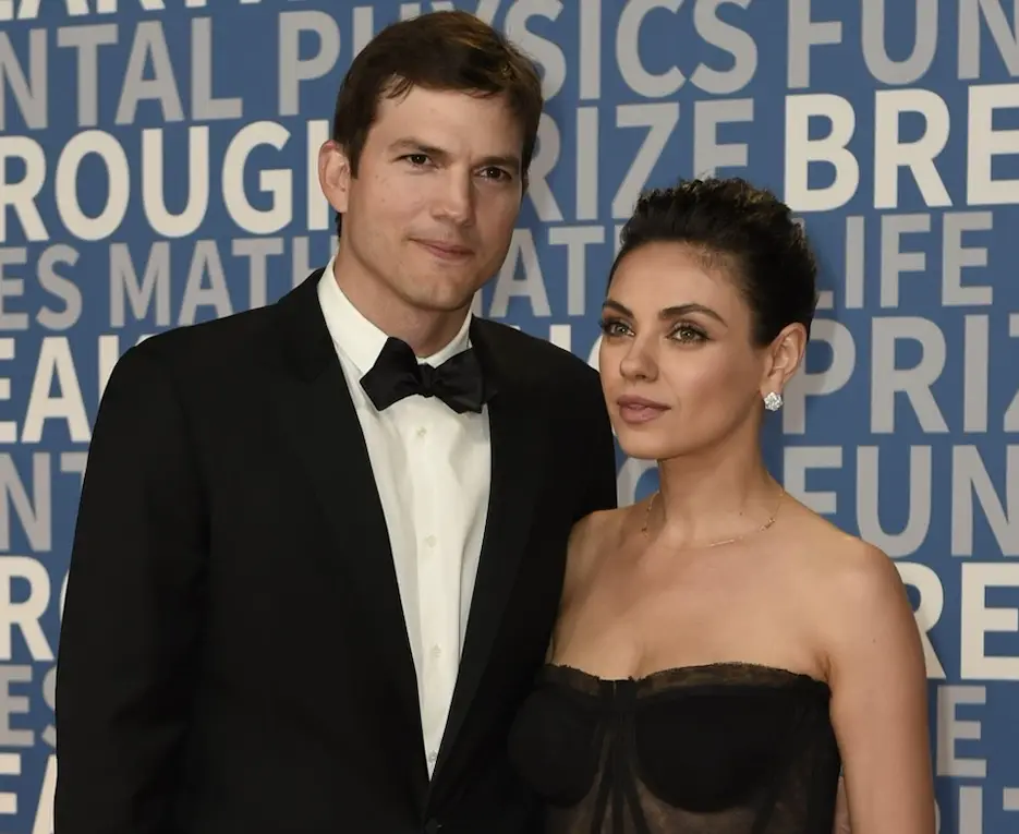 Mila Kunis and Ashton Kutcher.