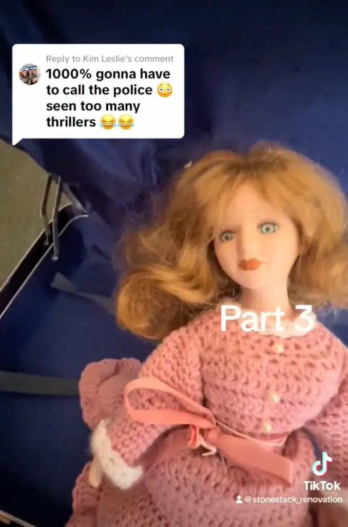 Yep, this was the doll discovered.