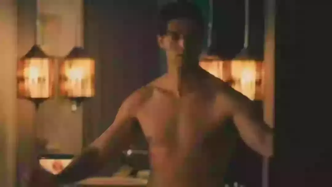 Fans see a lot more of Patrick than they might have expected, but it is The White Lotus after all.(HBO)