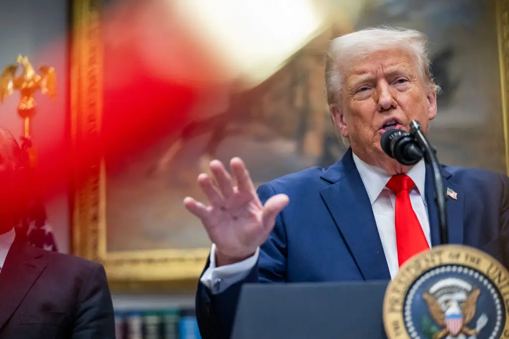 There appeared to be some marks on his palm on Monday (ROBERTO SCHMIDT/AFP via Getty Images)