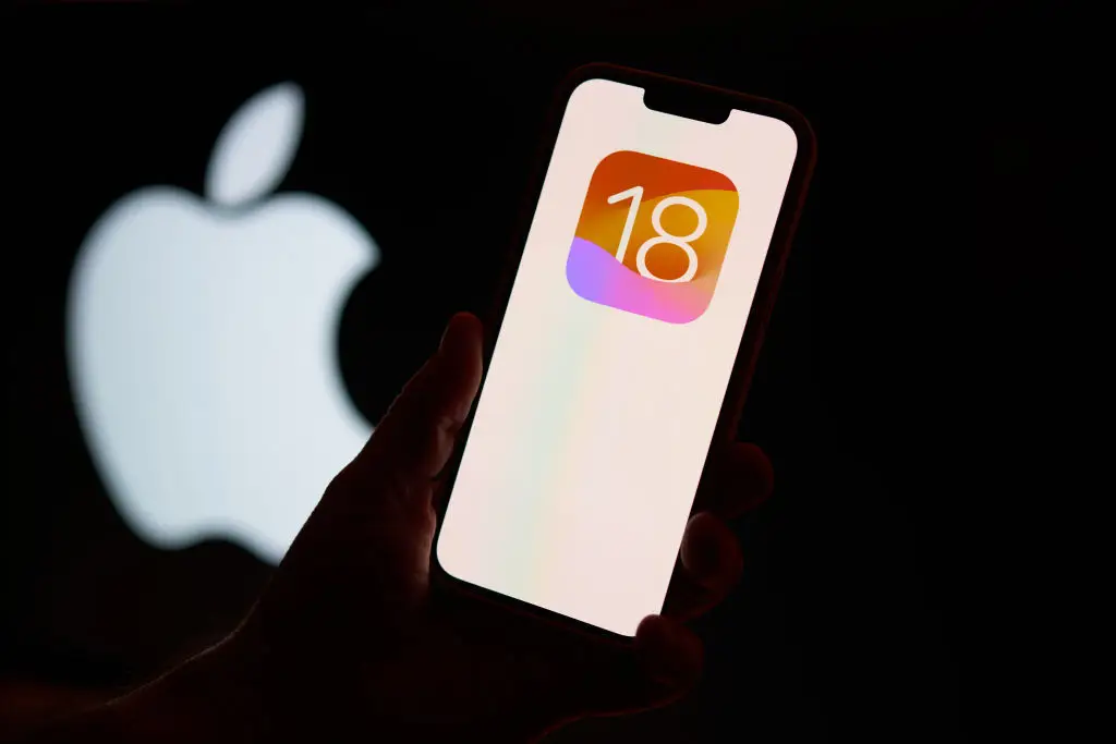 iOS 18 launched earlier this year. (Jaap Arriens/NurPhoto via Getty Images)