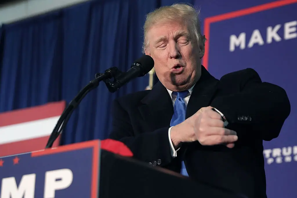 Trump is in favor of the The Sunshine Protection Act  (Photo by Chip Somodevilla/Getty Images)