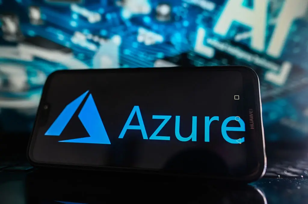 Azure is said to be used by almost 70 percent of organizations worldwide. (Omar Marques/SOPA Images/LightRocket via Getty Images)