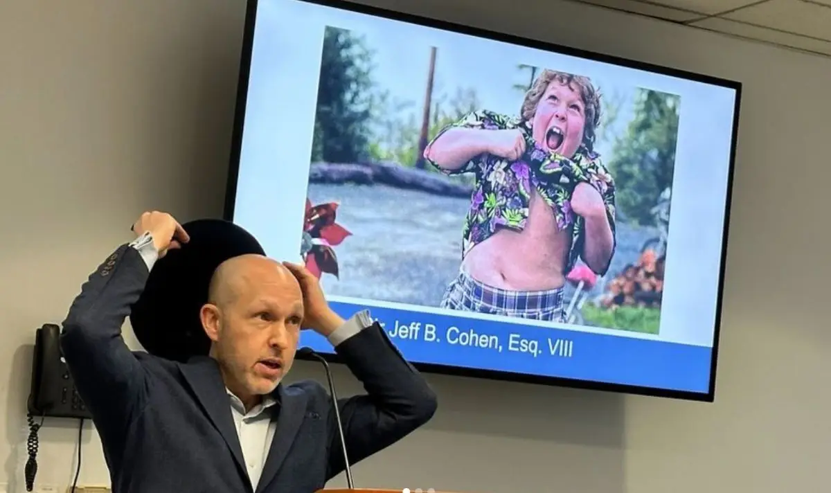 Jeff Cohen quit acting in the early '90s to pursue a career in law. (Instagram/@jeff_b_cohen)