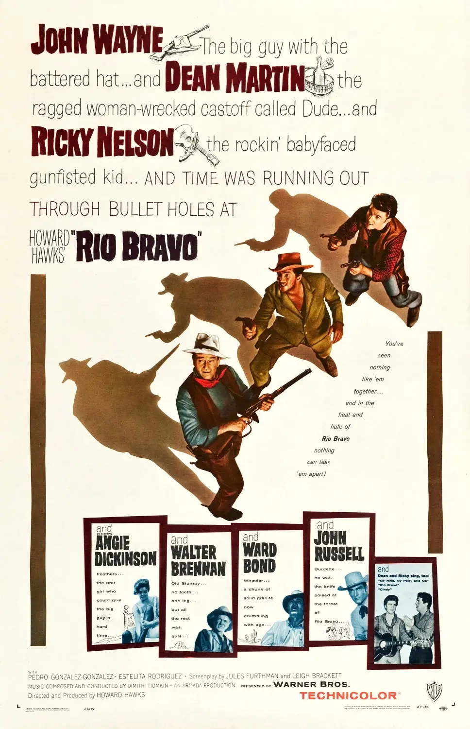 Rio Bravo was Tarantino's second Western choice. (Warner Bros.)