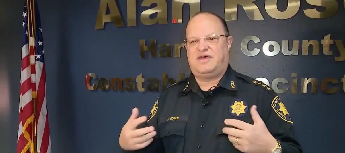 Precinct One Constable Alan Rosen (FOX 26 Houston)