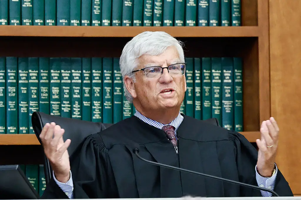 Judge William Sullivan officially declared a mistrial after the jury failed to reach a unanimous verdict (Greg Derr / POOL / AFP via Getty Images)