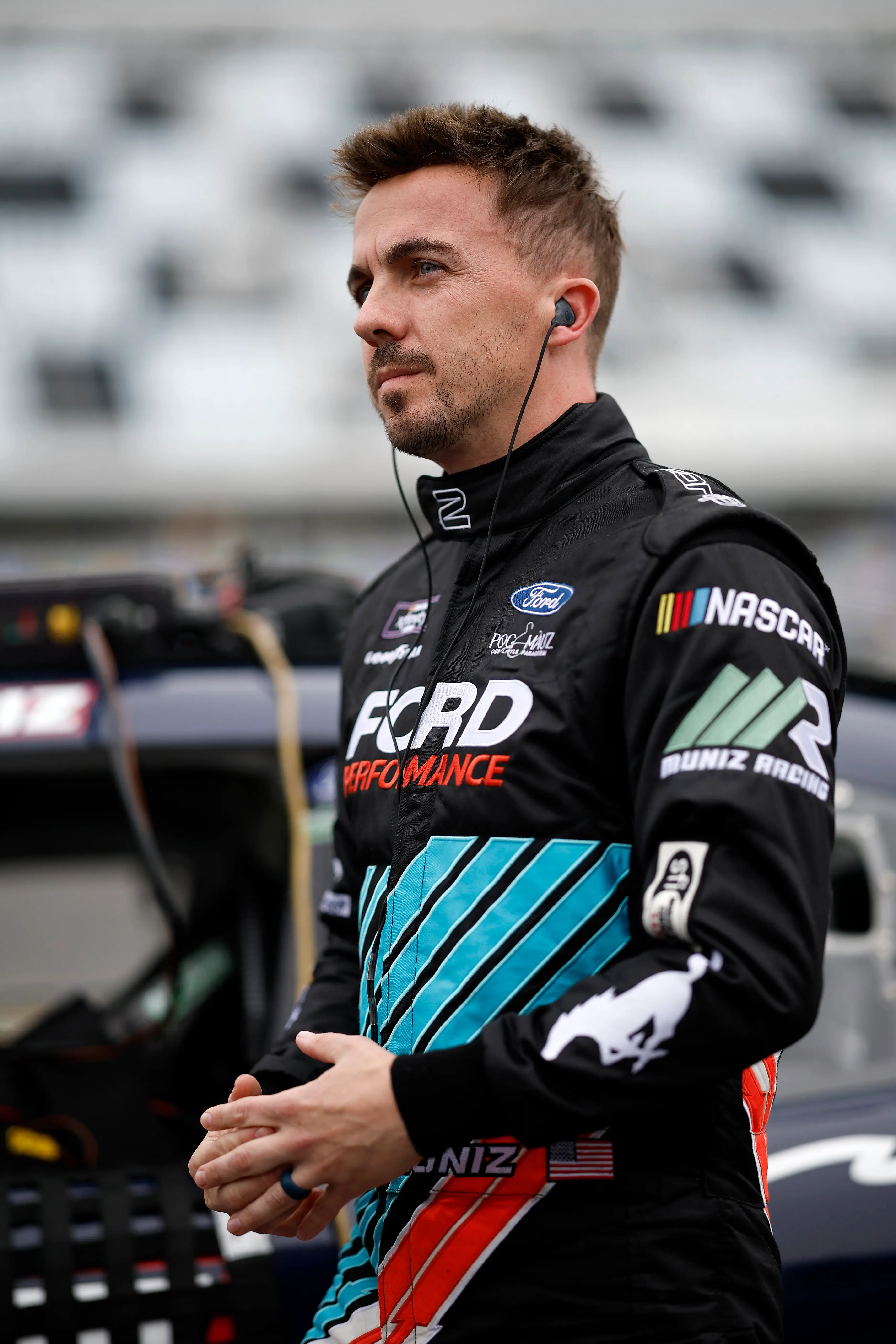 Muniz is now a NASCAR driver.