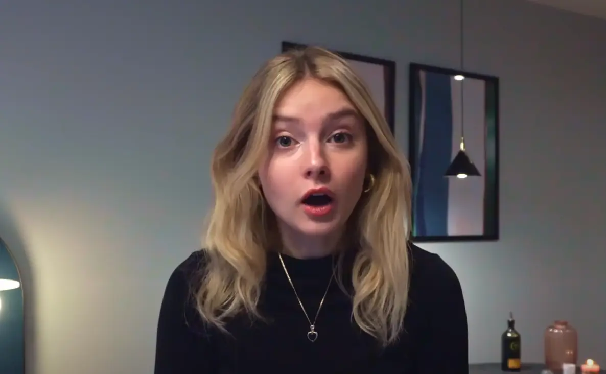 Olga Loiek found AI clone versions of herself online (YouTube/ Olga Loiek) 