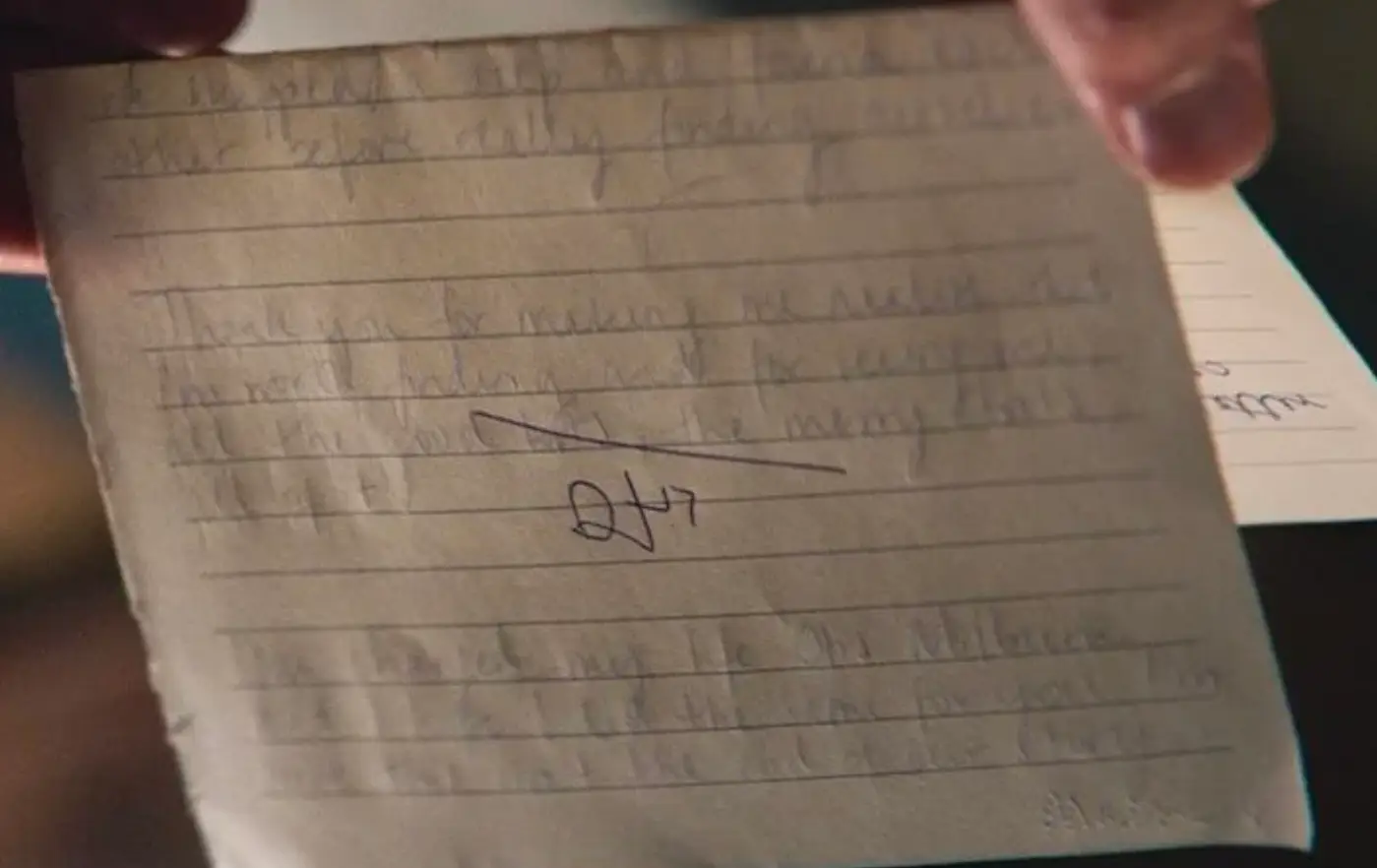 Fans think there was more to Maeve's letter.