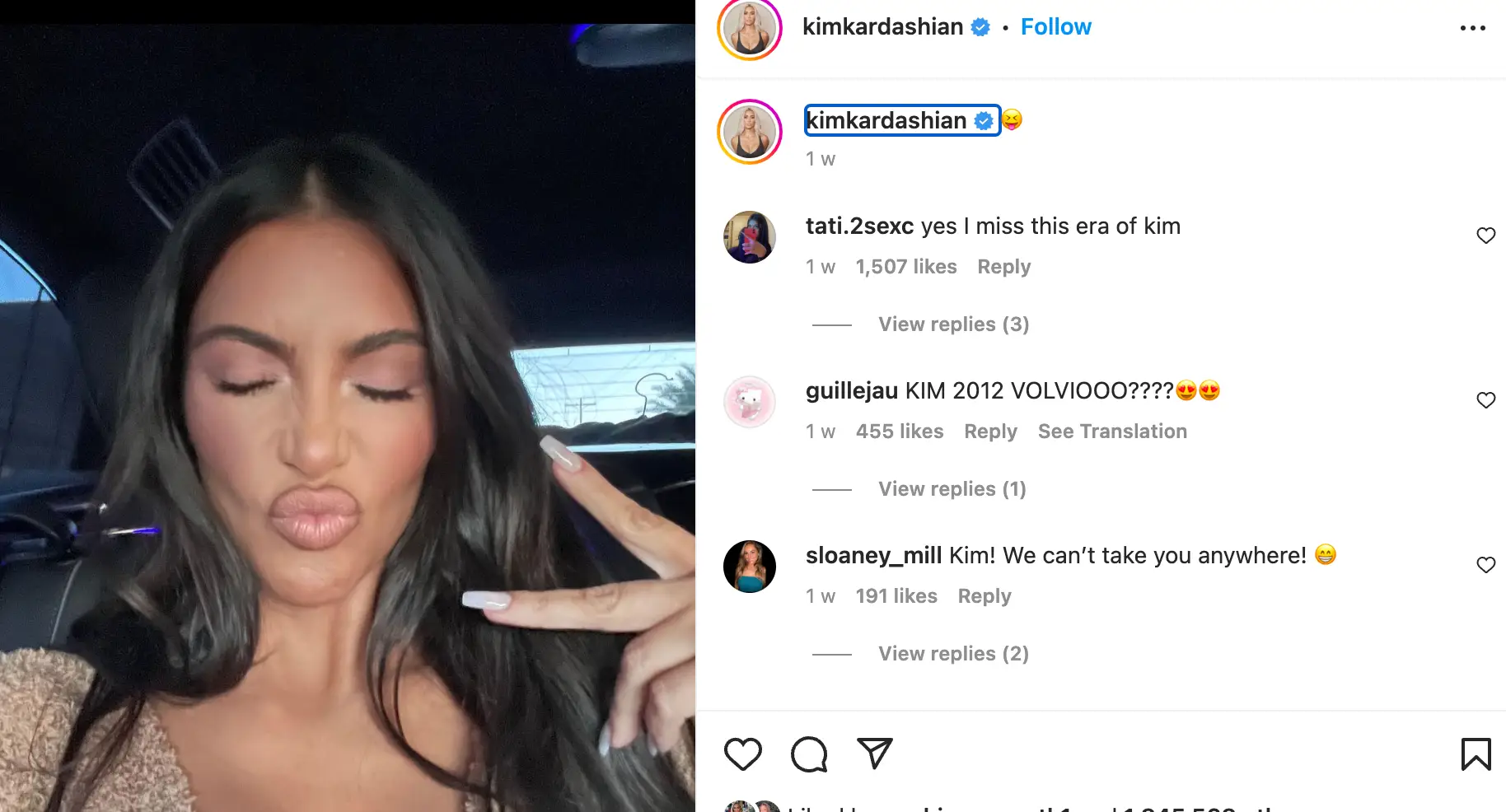 Kim Kardashian joins Jenner in the top 10.