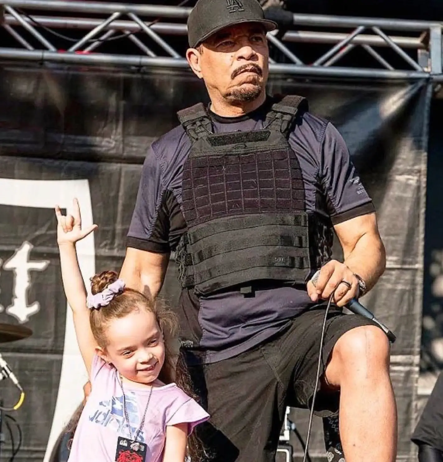 The rapper opened up about the relationship he has with his kids.