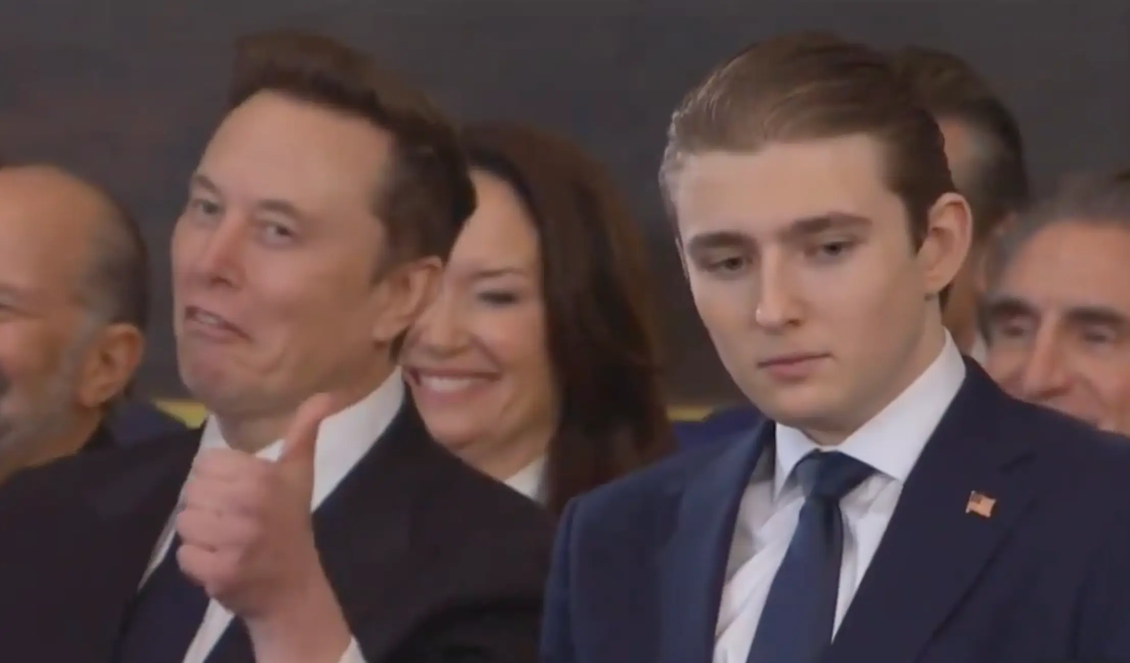 The only acceptable face to make when Mars is mentioned (YouTube/AFP)