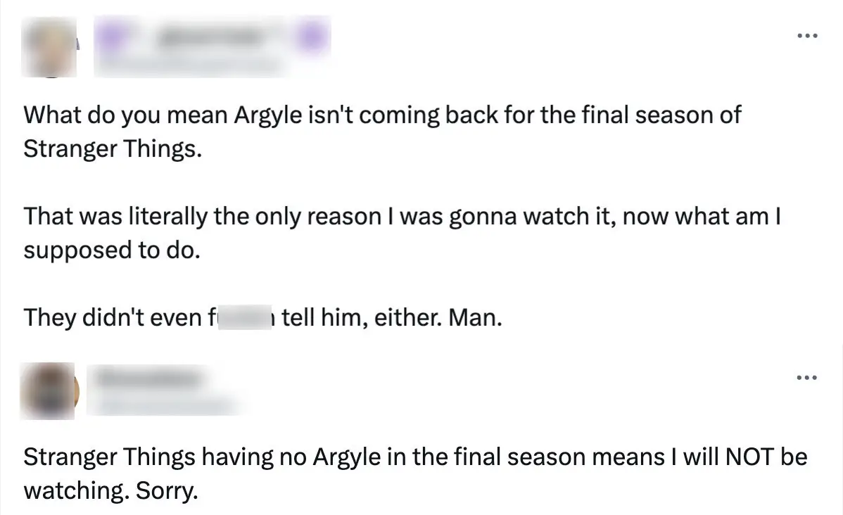 Stranger Things fans have vowed not to watch the final season.