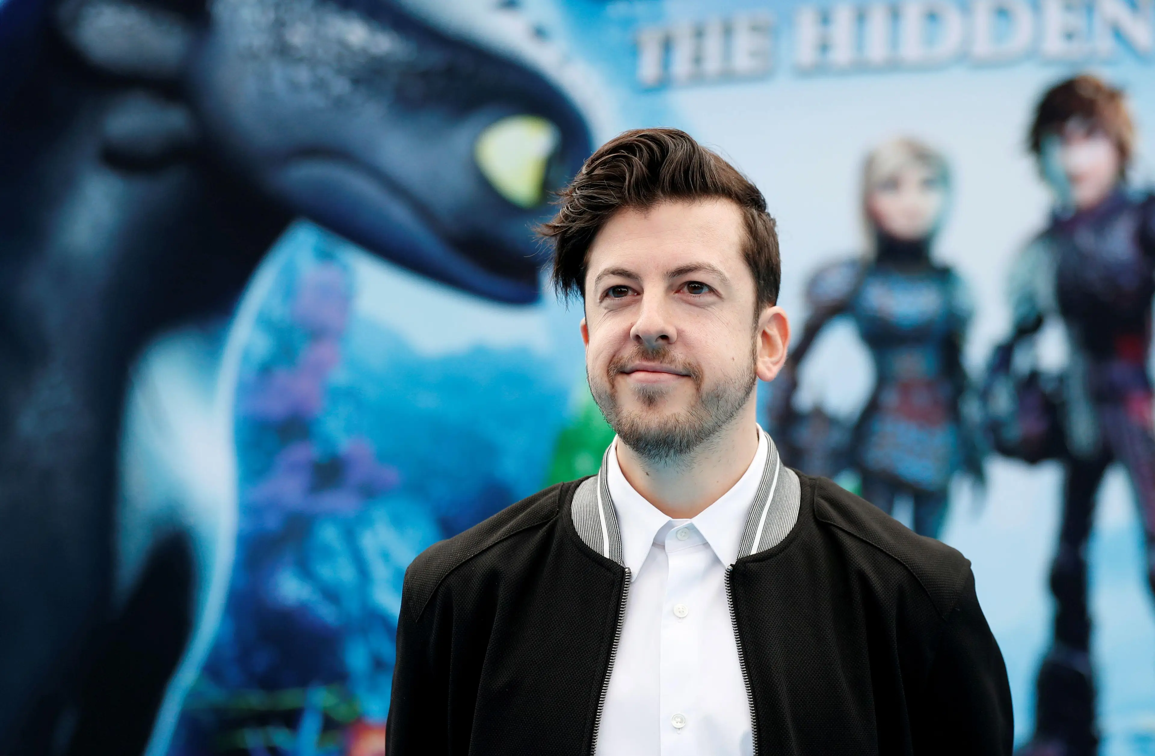 Christopher's joke didn't go down well.