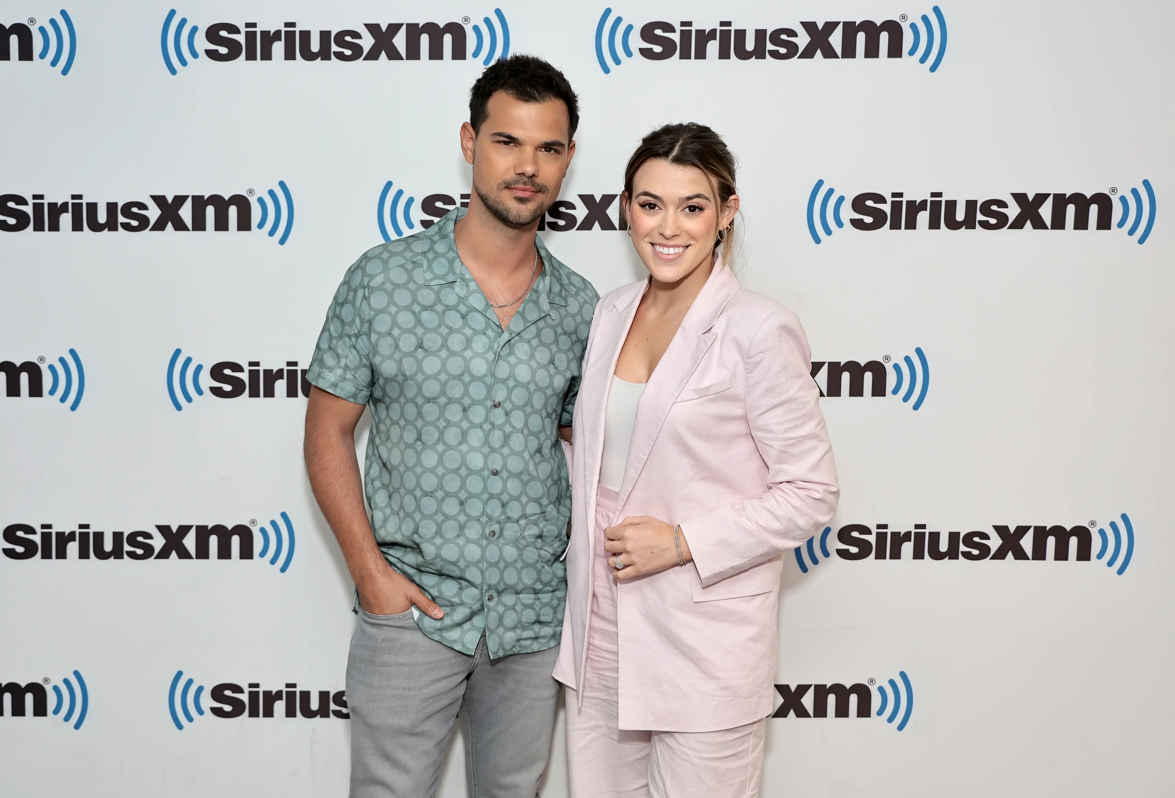 Taylor Lautner and his wife have welcomed a daughter (Jamie McCarthy/Getty Images)