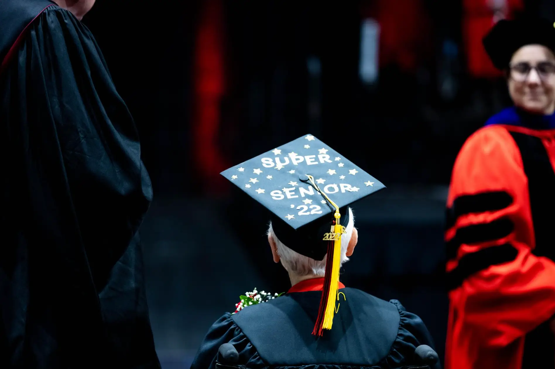 The great-grandmother's family encouraged her to return to education in 2019.