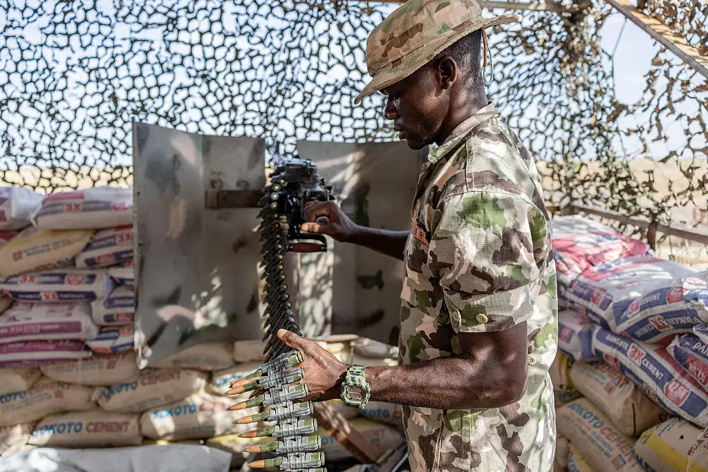 Trump said the US are working closely with the Nigerian Army (Photo by JORIS BOLOMEY/AFP via Getty Images)