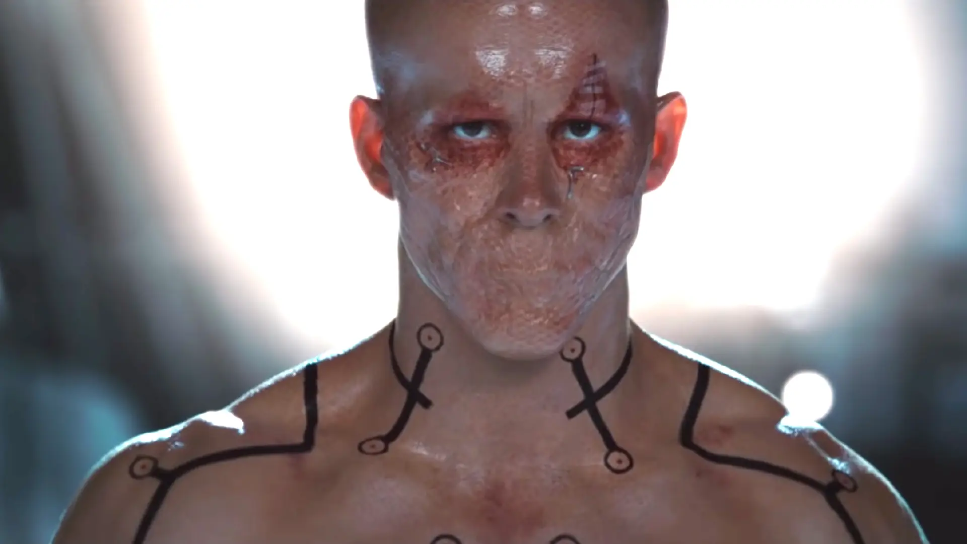 Ryan Reynolds' Deadpool in X-Men Origins: Wolverine.