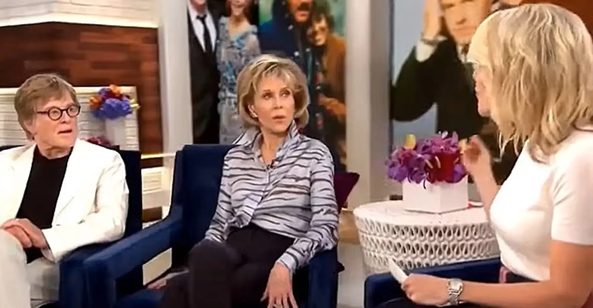 Megyn Kelly interviewed Jane Fonda in 2017, and the discussion turned sour after the journalist asked the Oscar winner about her plastic surgery (NBC)