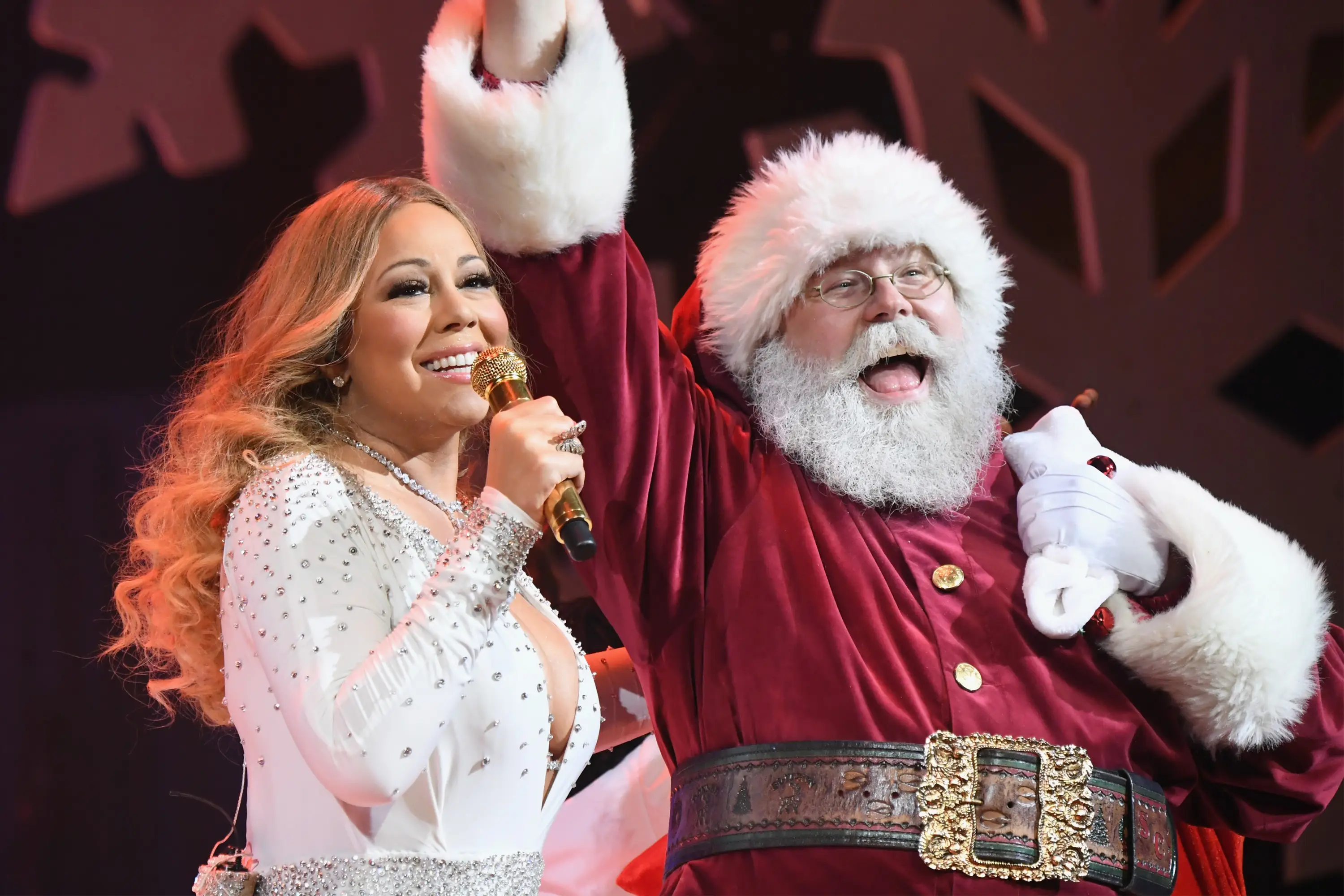 The record-breaking song is over 30 years old (Jeff Kravitz/FilmMagic for Mariah Carey)