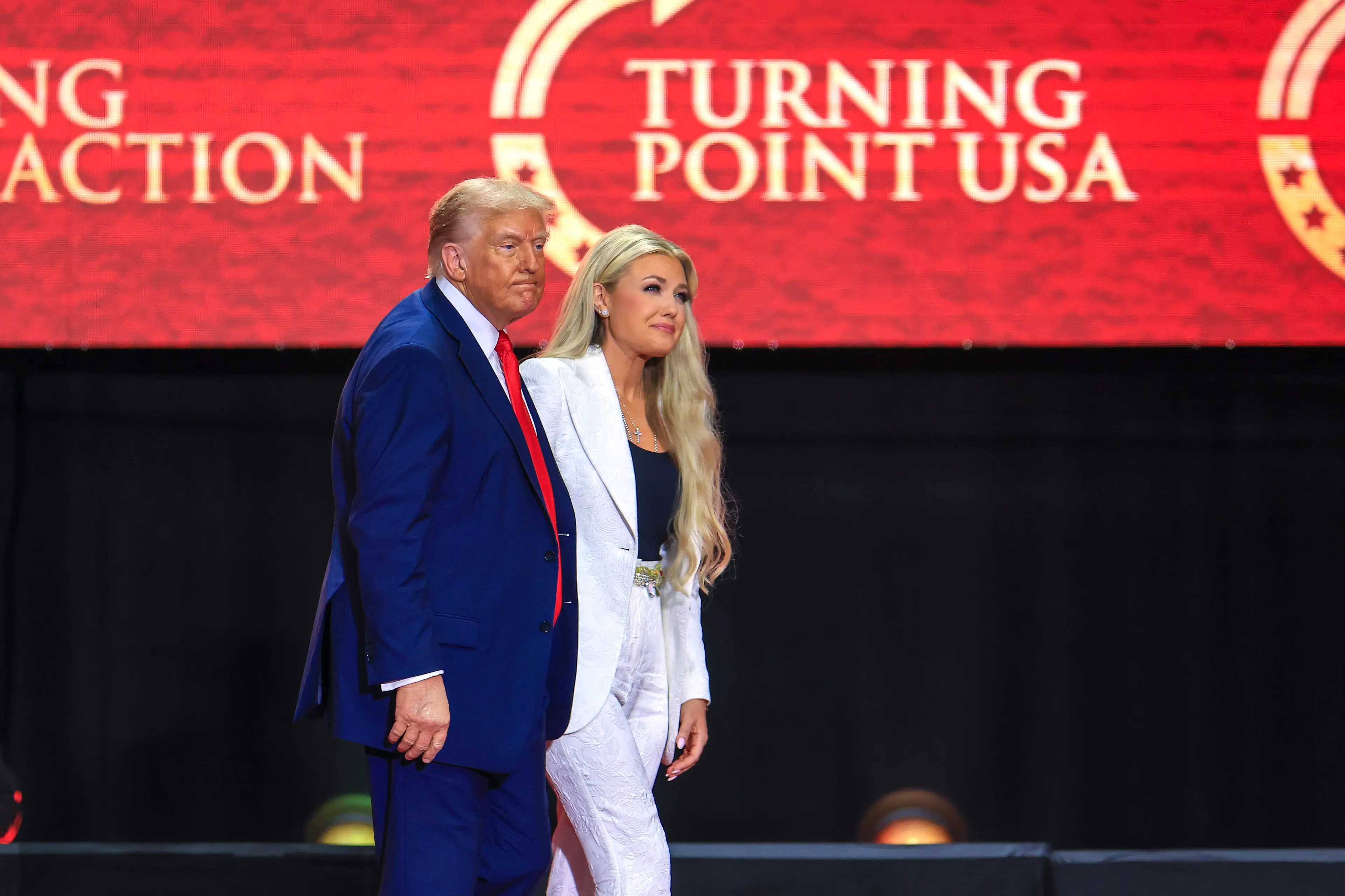 The pair are linked through the Miss USA pageants (Joe Raedle/Getty Images)