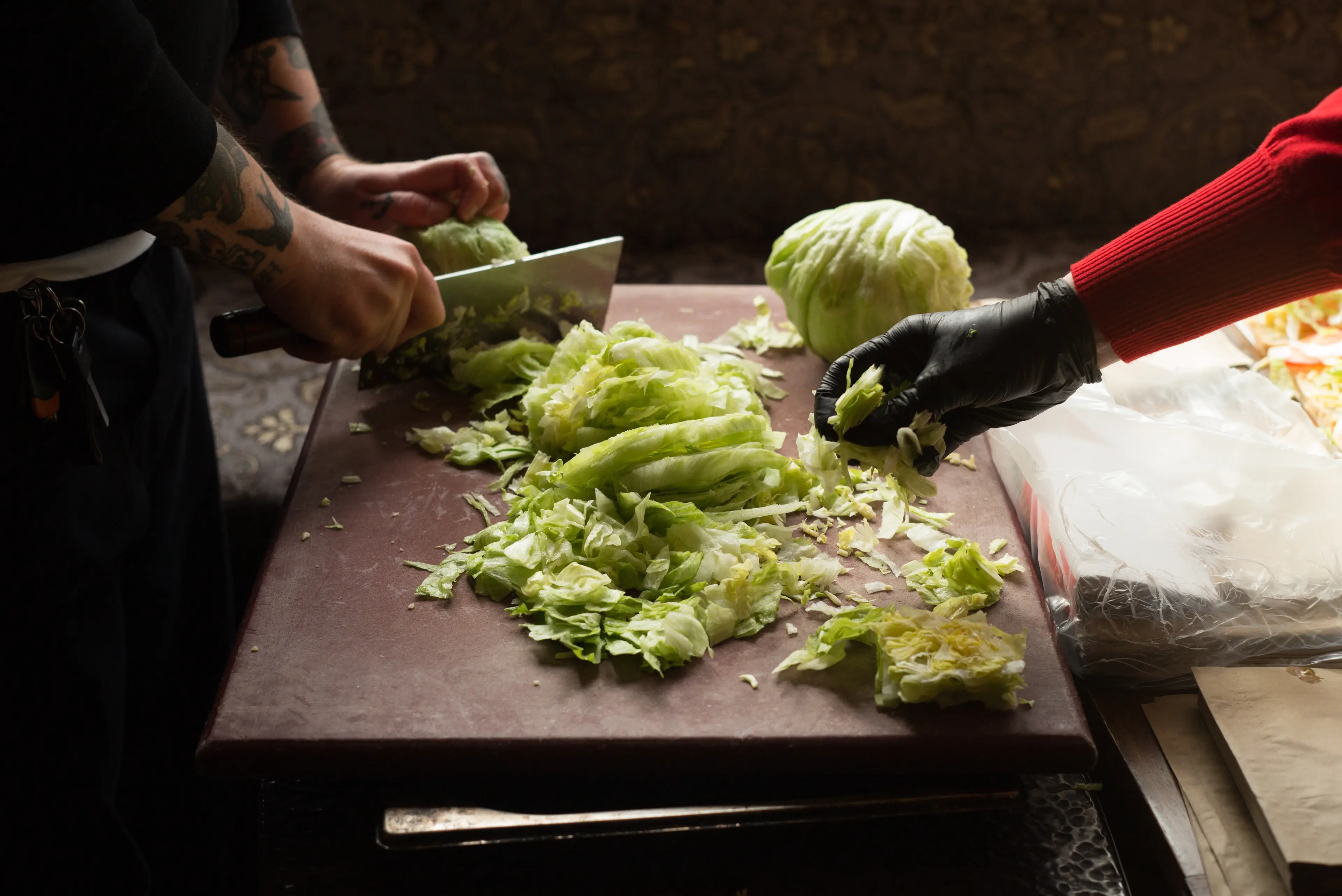 Fresh produce like shredded lettuce has been affected by the outbreak (Getty Stock)
