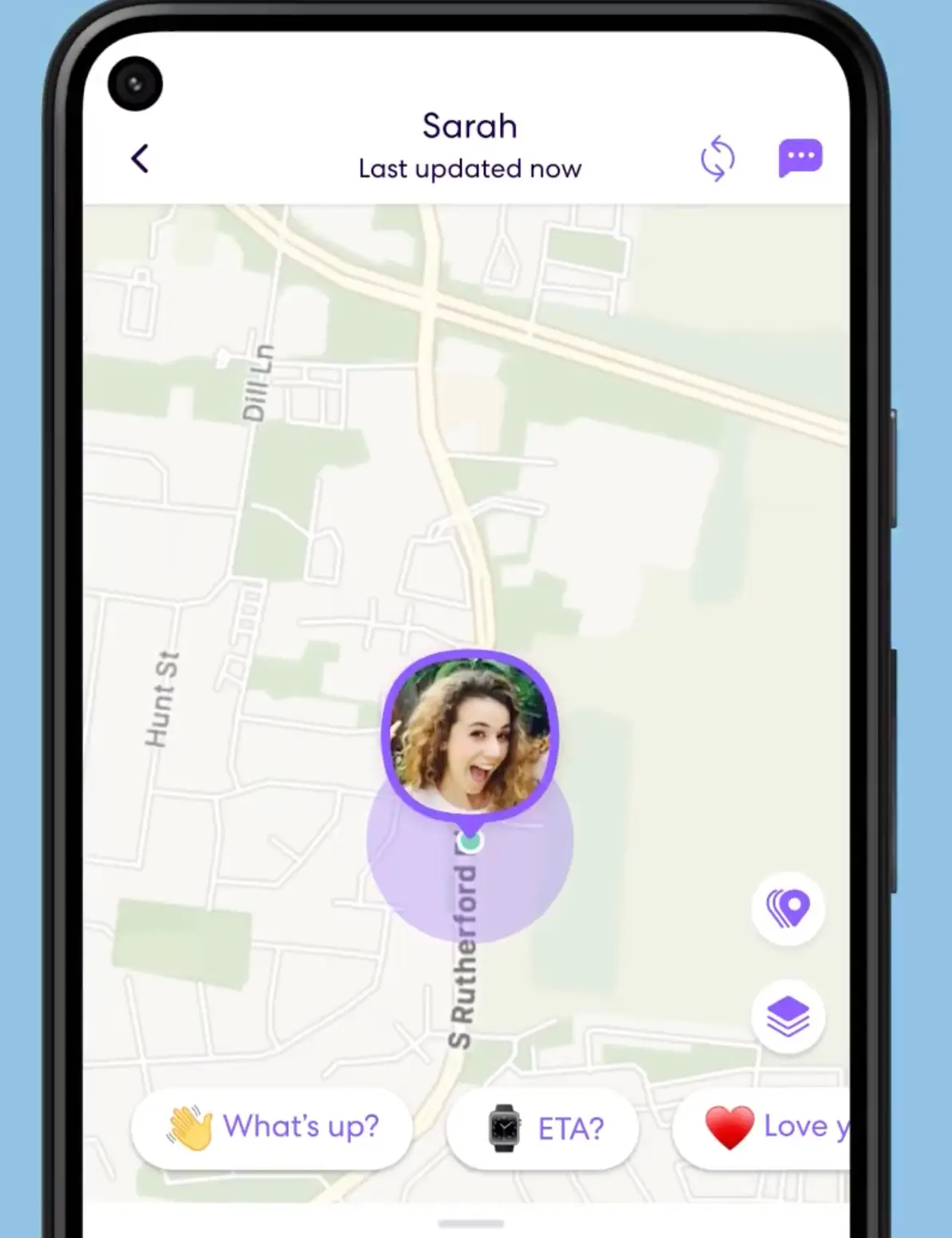 Life360 tracks devices which have it installed.