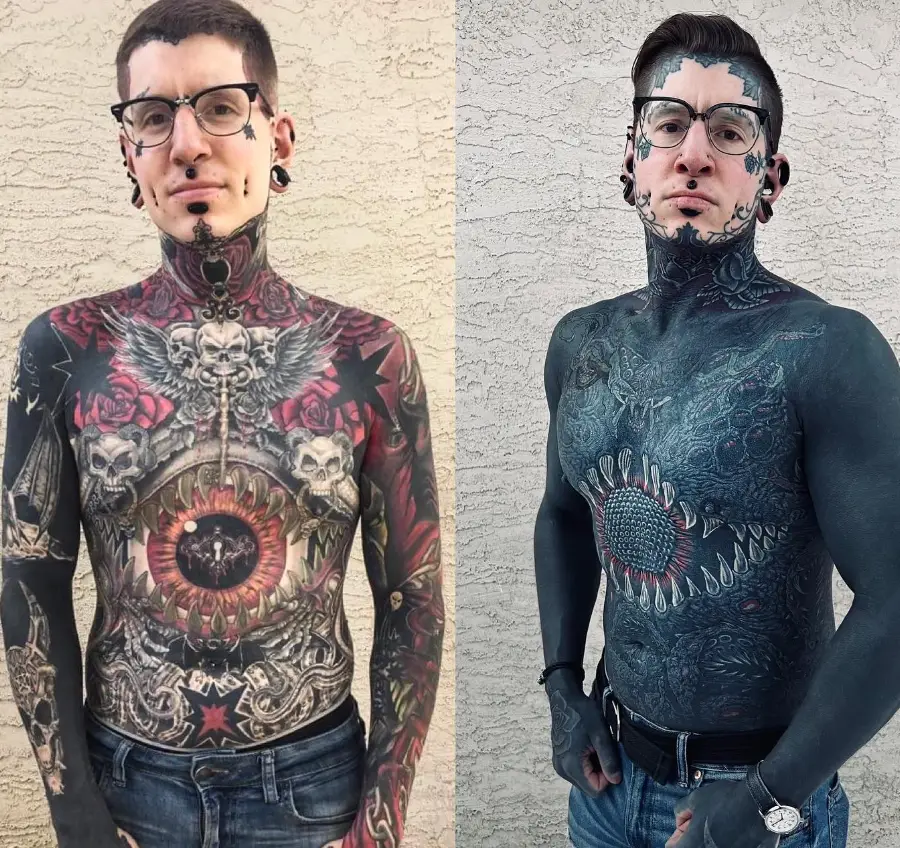 Remy had a message for people who say some piercings and tattoos don't hurt. (ephemeral__remy)