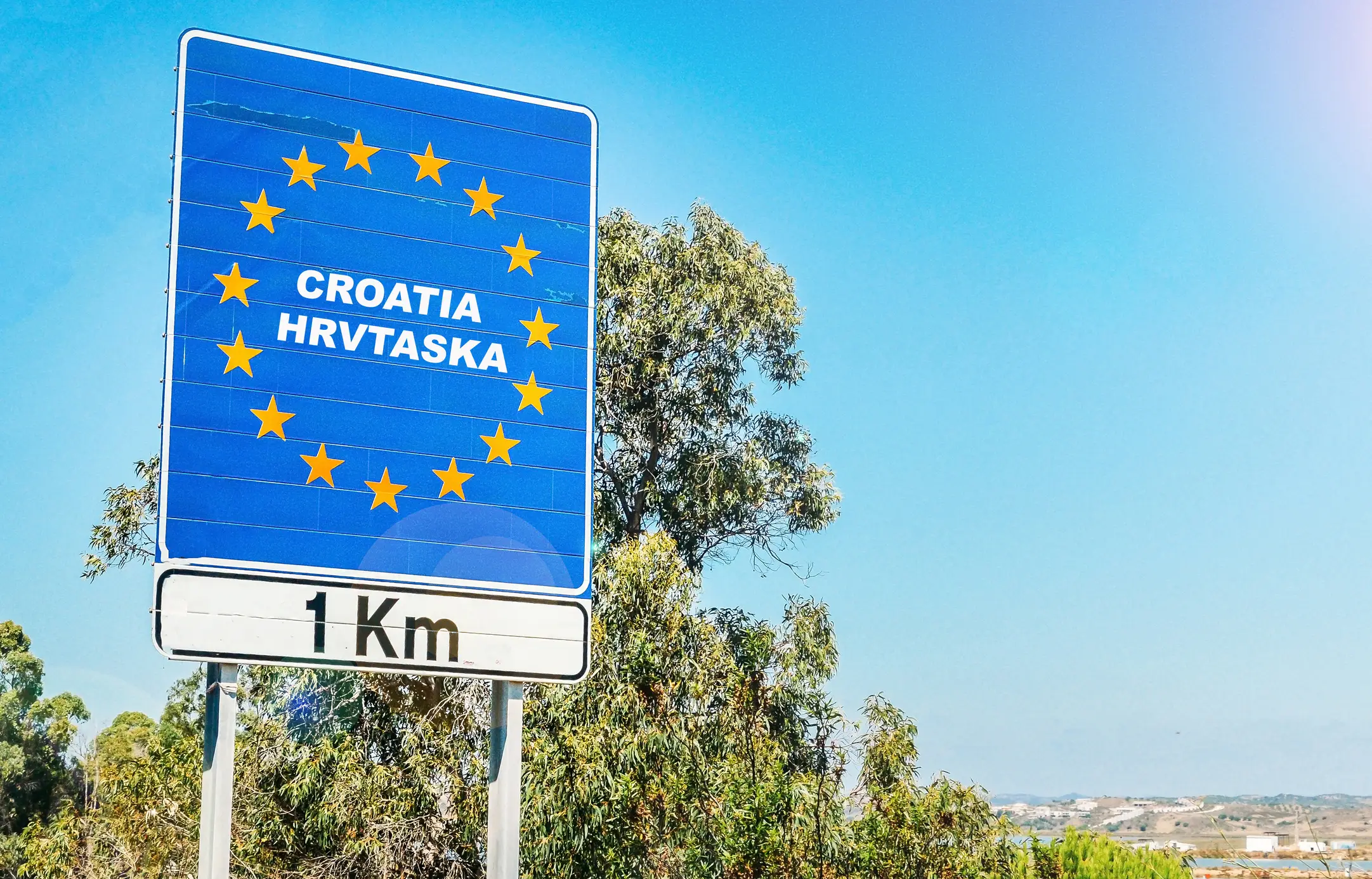 She kept driving despite noticing road signs in different languages (Getty Images)