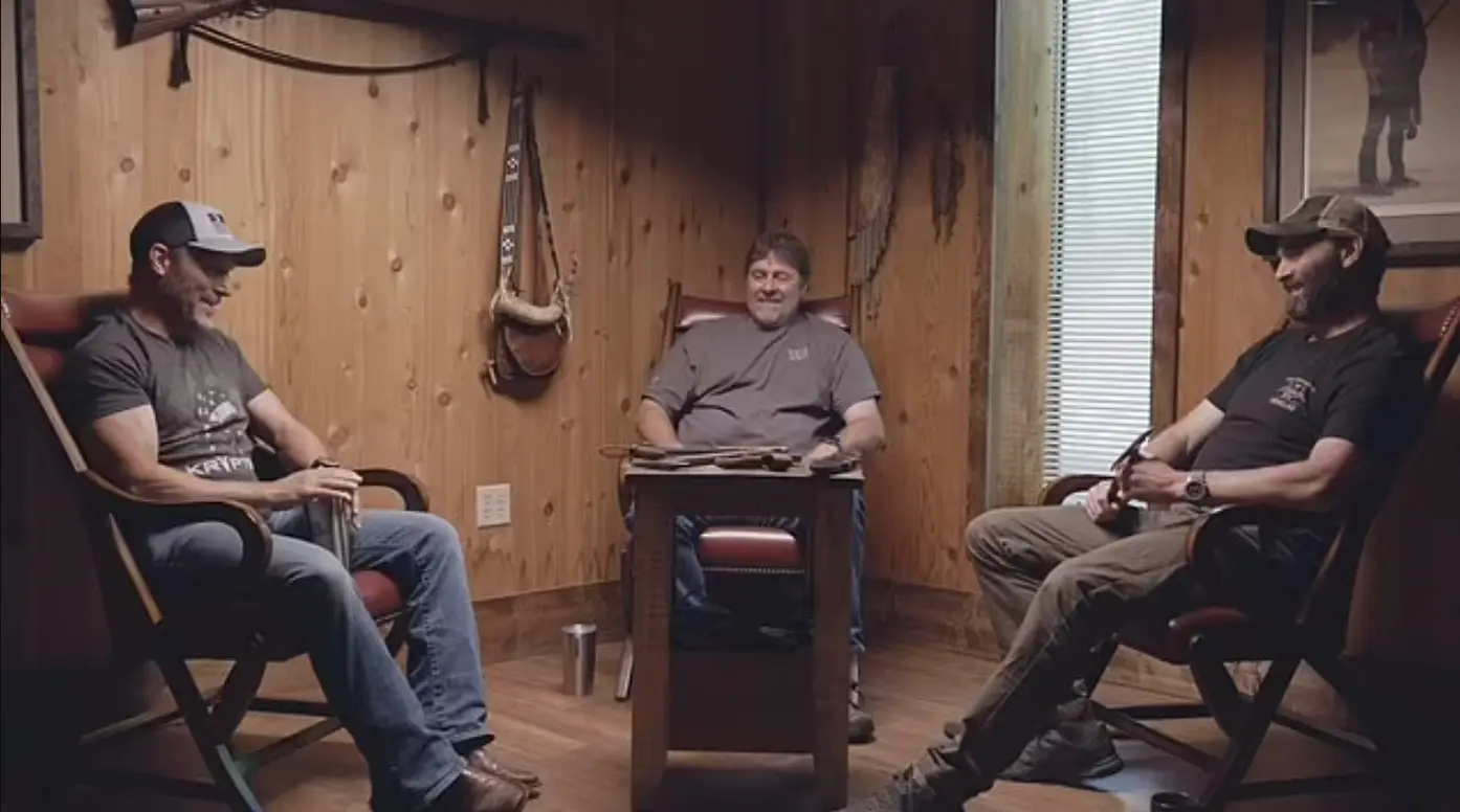 Holland (left) described the mission that led to Hussein's capture.