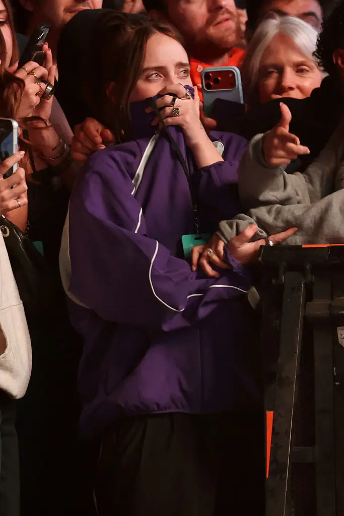 Eilish was blown away by the moment (Kevin Mazur/Getty Images for Coachella)