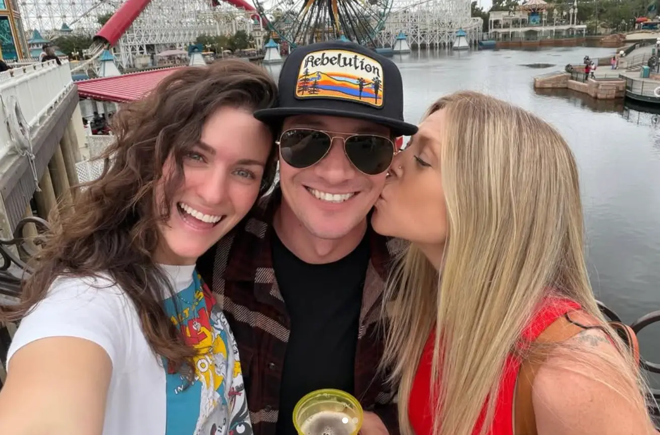 The trio document the life together on social media (campthrouple/Instagram)