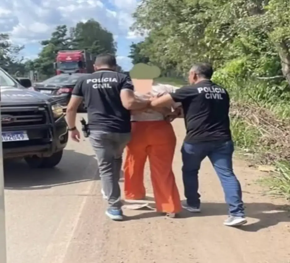 Barbosa was detained last week (Instagram/Polícia Civil do Maranhão)