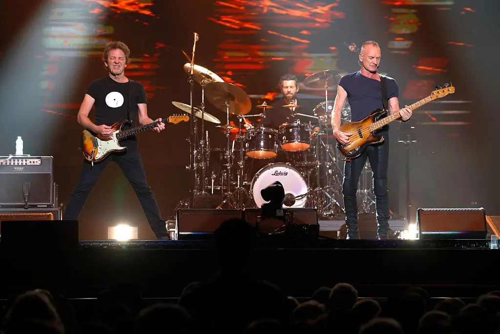 Dominic Miller, Chris Maas and Sting perform at The Truth on October 19, 2026 in Nashville, Tennessee (Jason Kempin)